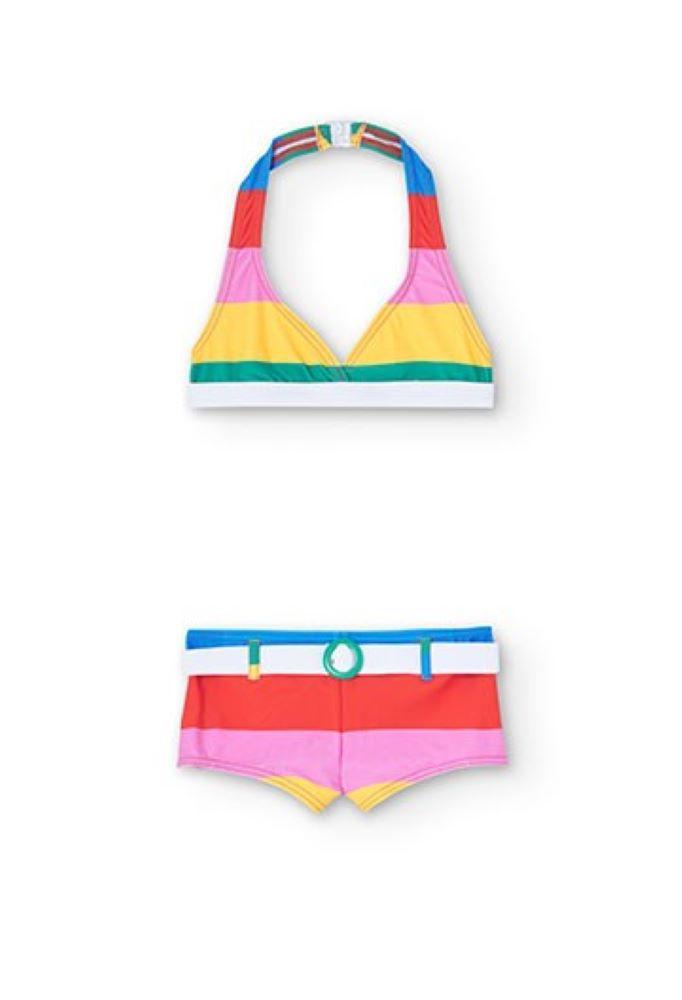 BIKINI BAMBINA AZZURRO 828277 9304 BOBOLI